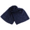 Formal chiffon shawl / over the shoulders scarf 180x70 cm - Blue dark (1 Piece)