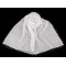 Formal chiffon shawl / over the shoulders scarf 180x70 cm - Off white (1 Piece)