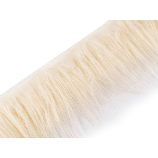 Futerko dekoracyjne do wyrobu skrzatów i figurek szerokość 13 cm - Jasny popiel (1 Metr) Futerko dekoracyjne do wyrobu skrzatów i figurek szerokość 13 cm - Jasny popiel (1 Metr)