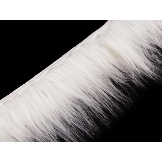 Futerko dekoracyjne do wyrobu skrzatów i figurek szerokość 13 cm - Jasny popiel (1 Metr) Futerko dekoracyjne do wyrobu skrzatów i figurek szerokość 13 cm - Jasny popiel (1 Metr)