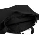 Sac grand format avec doublure et fermeture éclair, 50 x 42 cm - Noir (1 Pièce) Sac grand format avec doublure et fermeture éclair, 50 x 42 cm - Noir (1 Pièce)