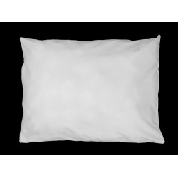 Hollow fiber pillow 70x90 cm with zipper for guesthouses and hotels - White (1 Piece)