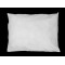 Perna cu umplutura de fibra 70x90 cm cu fermoar - Alb (1 Bucată)