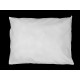 Hollow fiber pillow 70x90 cm with zipper for guesthouses and hotels - White (1 Piece) Hollow fiber pillow 70x90 cm with zipper for guesthouses and hotels - White (1 Piece)