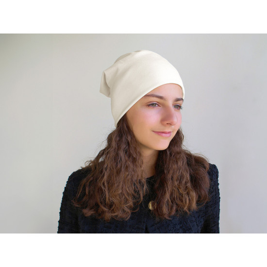 Czapka / szalik soft fleece - Off white (1 Sztuka) Czapka / szalik soft fleece - Off white (1 Sztuka)