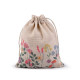 Saculet cadou primavara/paste 13x18 cm - Ecru (1 Bucată) Saculet cadou primavara/paste 13x18 cm - Ecru (1 Bucată)