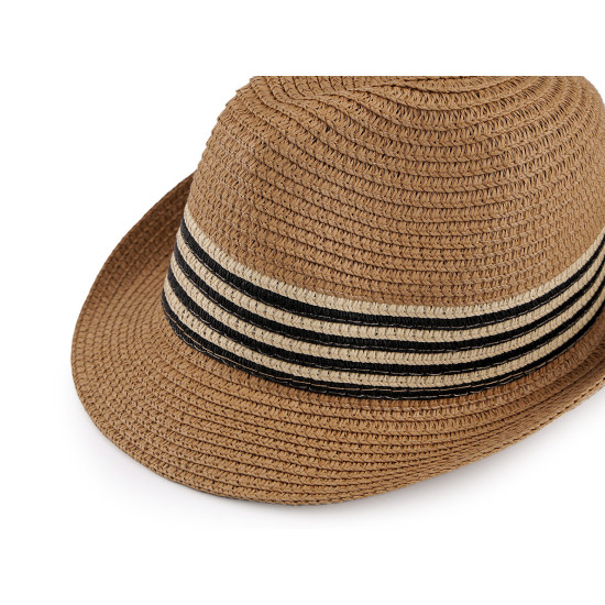 Children's summer hat / straw hat - Ivory (4 Pieces) Children's summer hat / straw hat - Ivory (4 Pieces)