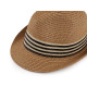 Children's summer hat / straw hat - Ivory (4 Pieces) Children's summer hat / straw hat - Ivory (4 Pieces)