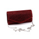 Clutch purse / evening bag, with lurex - Gold (1 Piece) Clutch purse / evening bag, with lurex - Gold (1 Piece)