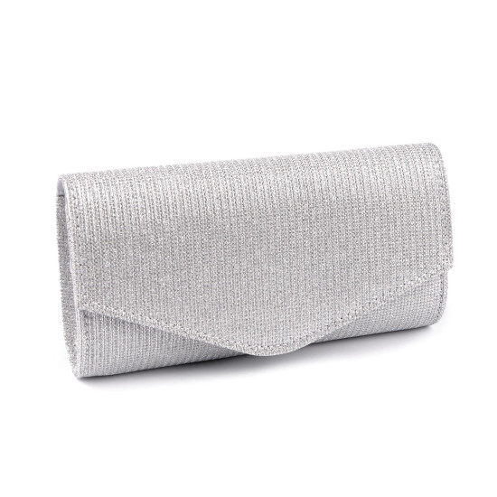 Clutch purse / evening bag, with lurex - Gold (1 Piece) Clutch purse / evening bag, with lurex - Gold (1 Piece)
