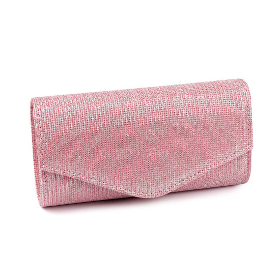 Clutch purse / evening bag, with lurex - Gold (1 Piece) Clutch purse / evening bag, with lurex - Gold (1 Piece)