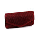 Clutch purse / evening bag, with lurex - Gold (1 Piece) Clutch purse / evening bag, with lurex - Gold (1 Piece)