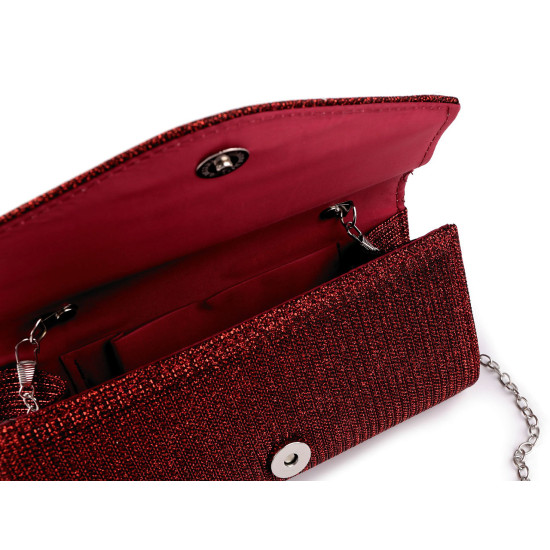 Clutch purse / evening bag, with lurex - Gold (1 Piece) Clutch purse / evening bag, with lurex - Gold (1 Piece)