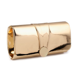 Clutch purse / evening bag - mirror effect - Gold (1 Piece)
