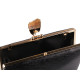 Clutch purse / evening bag - design fastening - Gold lt. (1 Piece) Clutch purse / evening bag - design fastening - Gold lt. (1 Piece)