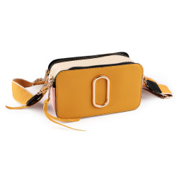Borsa a tracolla, da donna, dimensioni: 20 x 11 cm - Senape (1 Pezzo)