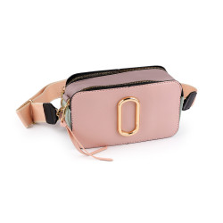 Borsa a tracolla, da donna, dimensioni: 20 x 11 cm - Rosa chiaro (1 Pezzo)
