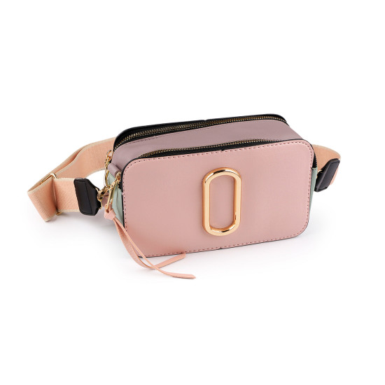 Sac à bandoulière femme, 20 x 11 cm - Violet le plus clair (3 Pièces) Sac à bandoulière femme, 20 x 11 cm - Violet le plus clair (3 Pièces)