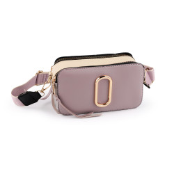 Borsa a tracolla, da donna, dimensioni: 20 x 11 cm - Viola più chiaro (1 Pezzo)