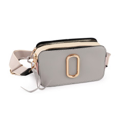 Borsa a tracolla, da donna, dimensioni: 20 x 11 cm - Grigio chiaro (1 Pezzo)