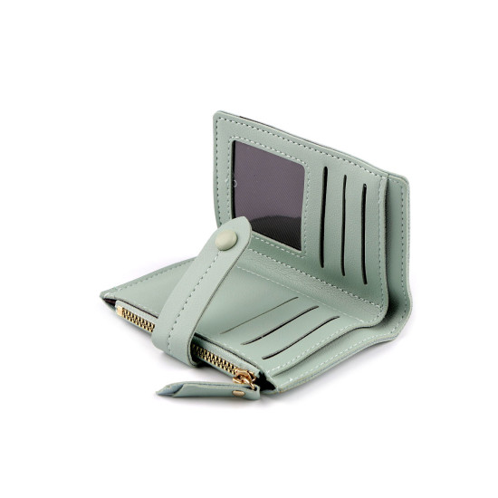Women's flat wallet 9x12 cm - Lightbeige (1 Piece) Women's flat wallet 9x12 cm - Lightbeige (1 Piece)
