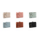 Women's flat wallet 9x12 cm - Lightbeige (1 Piece) Women's flat wallet 9x12 cm - Lightbeige (1 Piece)