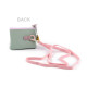 Wallet / mini purse / key ring 8x10 cm - Light violet (1 Piece) Wallet / mini purse / key ring 8x10 cm - Light violet (1 Piece)