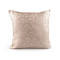 Funda bordada para almohada 45x45 cm - Beige claro (2 Piezas)