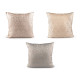 Embroidered pillow cover 45x45 cm - Lightbeige (2 Pieces) Embroidered pillow cover 45x45 cm - Lightbeige (2 Pieces)