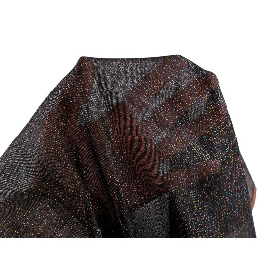 Chusta / szal z lureksem 75x190 cm - Różowofioletowy (2 Sztuki) Chusta / szal z lureksem 75x190 cm - Różowofioletowy (2 Sztuki)