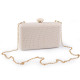 Clutch purse / evening bag - Cream lightest (2 Pieces)
