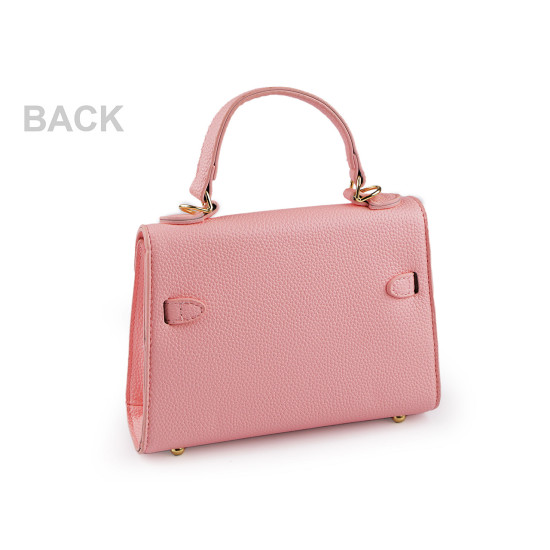Handbag with scarf 21x15.5 cm - Light pink (1 Piece) Handbag with scarf 21x15.5 cm - Light pink (1 Piece)