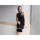 Bolso tipo clutch con lentejuelas y cuentas de semillas - Negro (1 Pieza) Bolso tipo clutch con lentejuelas y cuentas de semillas - Negro (1 Pieza)