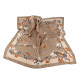 Satintuch, 70 x 70 cm - Beige (1 Stück) Satintuch, 70 x 70 cm - Beige (1 Stück)