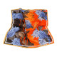 Bufanda 65x65 cm, flores - Amarillo (1 Pieza) Bufanda 65x65 cm, flores - Amarillo (1 Pieza)