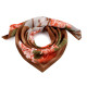 Bufanda 65x65 cm, flores - Amarillo (1 Pieza) Bufanda 65x65 cm, flores - Amarillo (1 Pieza)