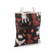 Cotton tote bag dog, cat 34x39 cm - White (1 Piece) Cotton tote bag dog, cat 34x39 cm - White (1 Piece)