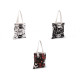 Cotton tote bag dog, cat 34x39 cm - White (1 Piece) Cotton tote bag dog, cat 34x39 cm - White (1 Piece)