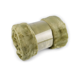 Bubble fleece blanket 150x200 cm - Lightbeige (1 Piece)