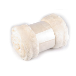 Bubble fleece blanket 150x200 cm - Creamy light (1 Piece)