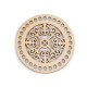 Baza do wyplatania / szydełkowania mandala ø15 cm - Naturalny jasny (1 Sztuka) Baza do wyplatania / szydełkowania mandala ø15 cm - Naturalny jasny (1 Sztuka)