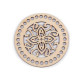 Baza do wyplatania / szydełkowania mandala ø15 cm - Naturalny jasny (1 Sztuka) Baza do wyplatania / szydełkowania mandala ø15 cm - Naturalny jasny (1 Sztuka)