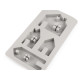 Silicone casting mold for making houses - Very light grey (1 Piece) Silicone casting mold for making houses - Very light grey (1 Piece)