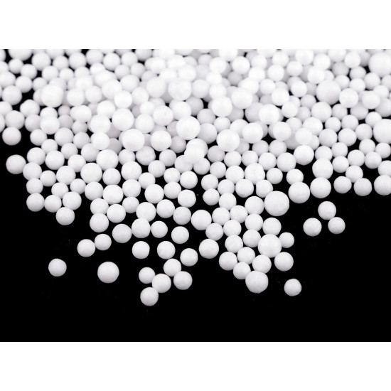 Bean bag refill / polystyrene ball filling 6 l - White (1 Bag) Bean bag refill / polystyrene ball filling 6 l - White (1 Bag)
