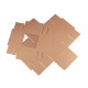 Paper box with see-through window - Natural brown (20 Pieces) Paper box with see-through window - Natural brown (20 Pieces)