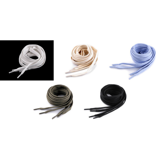 Lacci in cotone per scarpe/sneaker/felpe, lunghezza: 130 cm - Luce blu (50 Pezzi) Lacci in cotone per scarpe/sneaker/felpe, lunghezza: 130 cm - Luce blu (50 Pezzi)