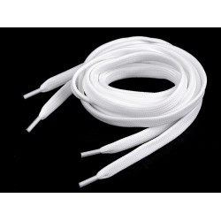 Cipőfűző hossza 130 cm - Fehér (10 Darabok)