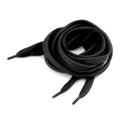 Cipőfűző hossza 130 cm - Fekete (10 Darabok)