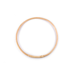 Bamboo circle hoop ø25 cm - Bamboo light (1 Piece)