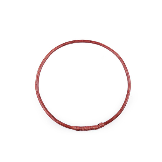 Cerc din bambus ø25 cm - Negru (1 Bucată)